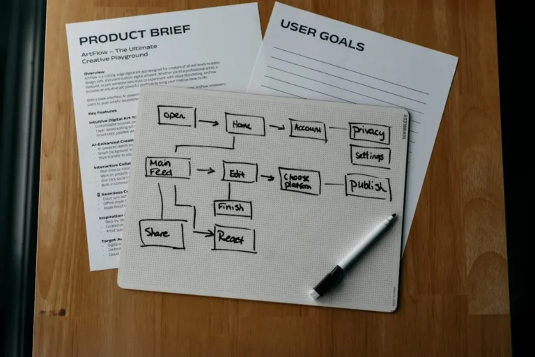 O Diagrama De Fluxo De Trabalho O Resumo Do Produto E As Metas Do Usuario Sao Mostrados WdnpaTNwOEQ